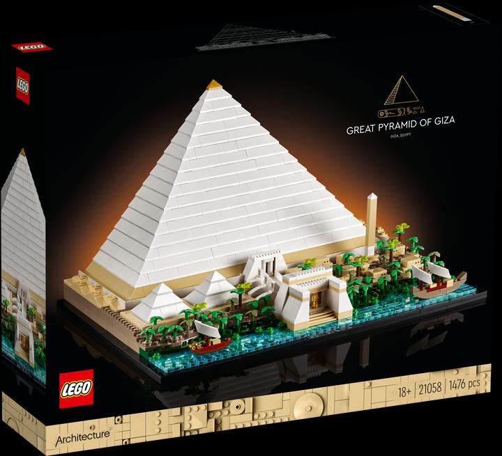 Actual product image LEGO Great Pyramid of Giza (21058, LEGO Architecture)