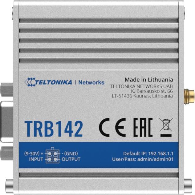 Produktbild Teltonika LTE-Industriemodem TRB142 RS232