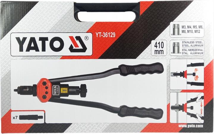 Actual product image Yato NITOWNICA DO NITONAKRĘTEK M3-12 36129 (25 pieces)