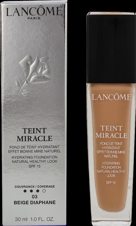 Actual product image Lancôme Complexion Miracle Fluids (03 Beige Diaphane)