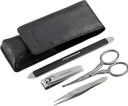 Actual product image Tweezerman G.E.A.R For Men Essential Grooming Kit 5 Count
