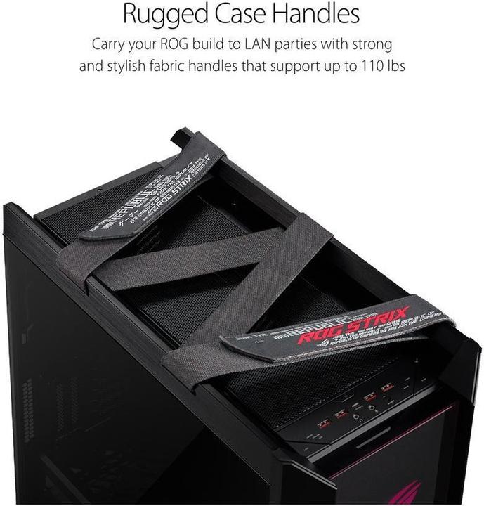 Immagine prodotto ASUS ROG Strix Helios GX601 (E-ATX, ATX, mATX, Mini-ITX)