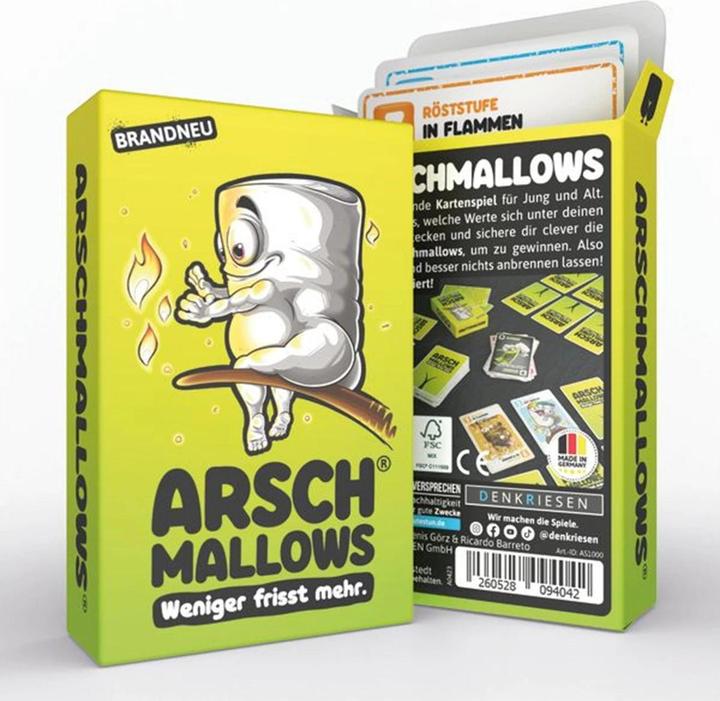 Produktbild Denkriesen Arschmallows® - "Weniger Frisst Mehr" (Deutsch)