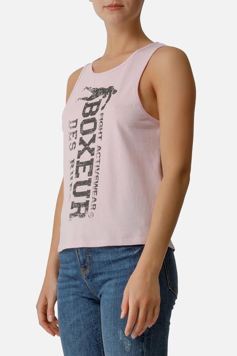 Boxeur des Rues Basic Tank Top With Front Logo