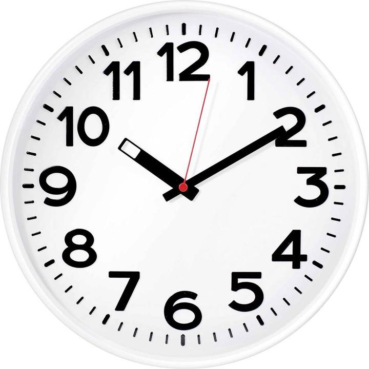 EuroTime Quartz wall clock 82321 White (30 cm)