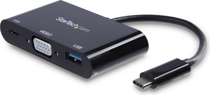 Actual product image StarTech USB-C to VGA Multifunction Adapter (USB-C, 1 Ports)