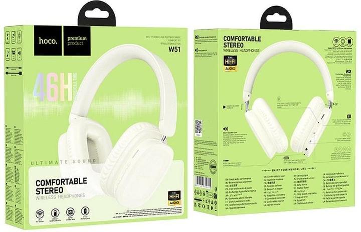 Image du produit Hoco W51 Delightful, blanc (46 h, Sans fil)