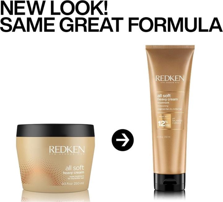 Actual product image Redken All Soft Heavy Cream Mask (250 ml)
