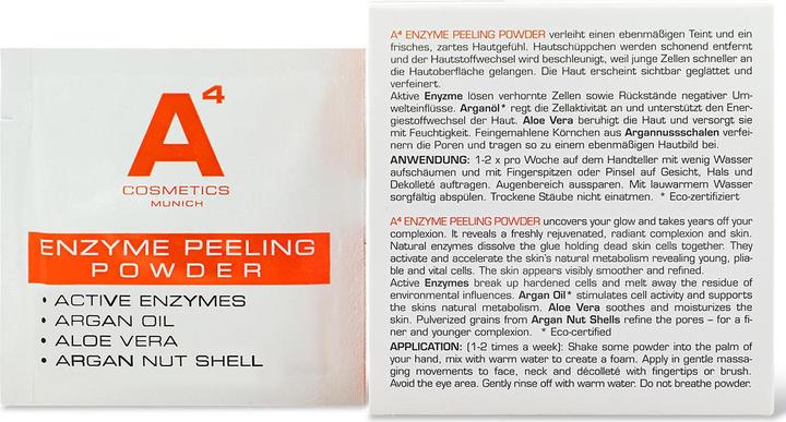 Actual product image A4 Health and Beauty Enzyme Peeling Powder