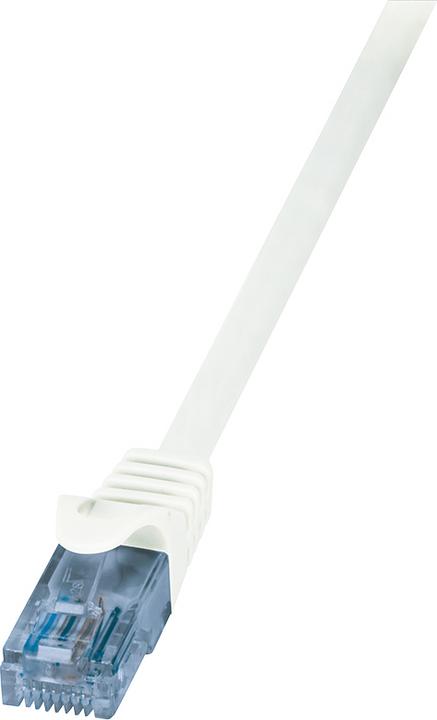 LogiLink Netzwerkkabel (U/UTP, CAT6a, 2 m)