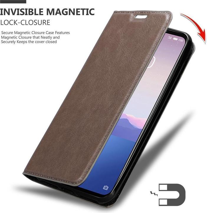 Immagine prodotto Cadorabo Copertina magnetica invisibile del libro (Meizu 16Xs)