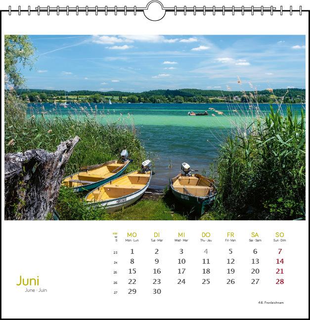 Produktbild Westlicher Bodensee 2026 (17 x 17 cm, Französisch, Englisch)
