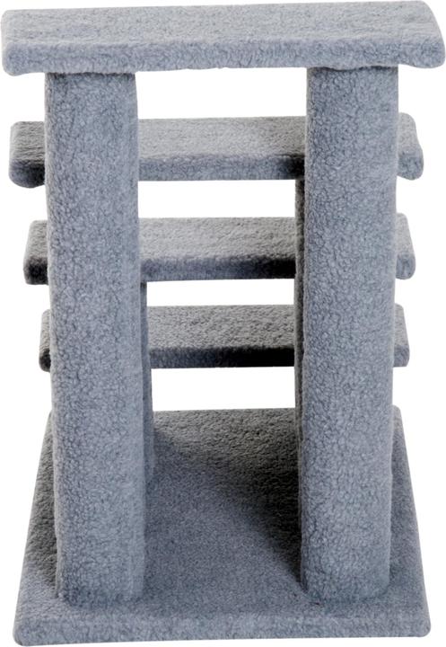 Produktbild PawHut Katzentreppe mit 4 Stufen (60 cm, Grau)