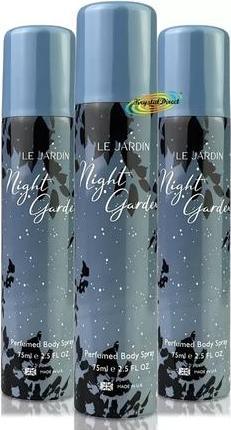 Actual product image Luxana Le Jardin Night Garden Perfumed Body Spray (Eau de toilette)