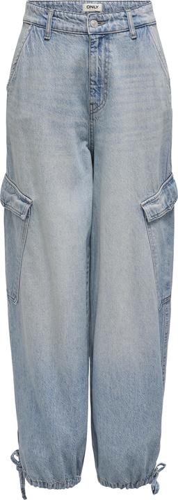 Only ONLPERNILLE Hohe Taille Weiter Beinschnitt Jeans Jeans mit weitem Bein