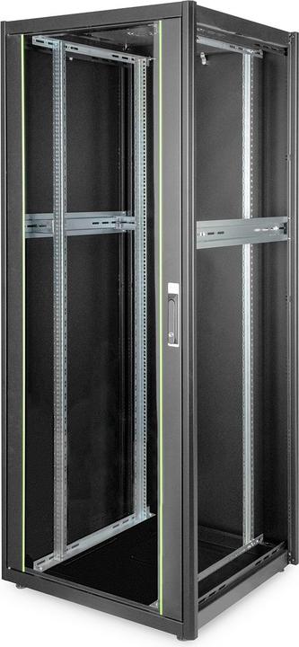 Produktbild Digitus Netzwerkschrank Basic 48,3cm 19Zoll 42HE schwarz 8/8 H2035mmxB800mmxT800mm mit Glastuer ohne Mont... (42 HE, 19 Zoll Rack)
