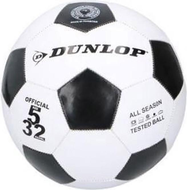 Dunlop - Fussballball Grösse 5 (Schwarz) (5)