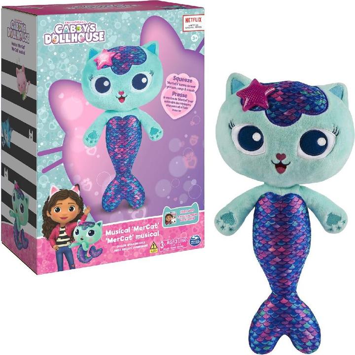 Produktbild Spin Master Gabby's Dollhouse Meerjungfrau Kuschelkatze (35.60 cm)