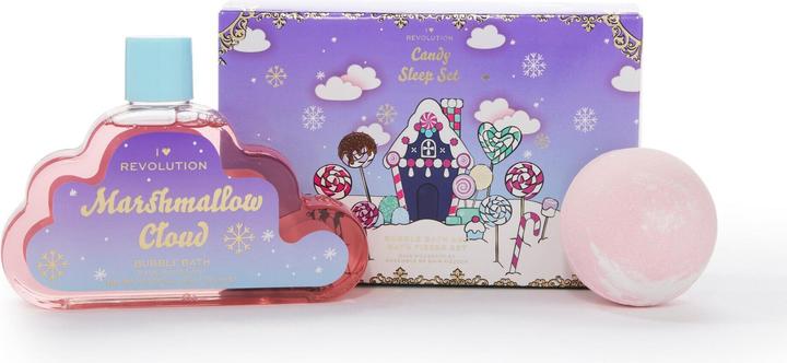 Immagine prodotto I Heart Revolution Badeset - Candy Sleep Set - Bubble Bath & Bath Fizzer Set (Set per la cura del corpo)