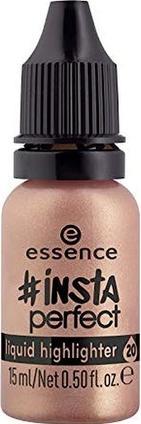 Actual product image essence Cosmetics Insta Perfect Liquid Highlighter Illuminating Makeup 15ml (Highlighter)