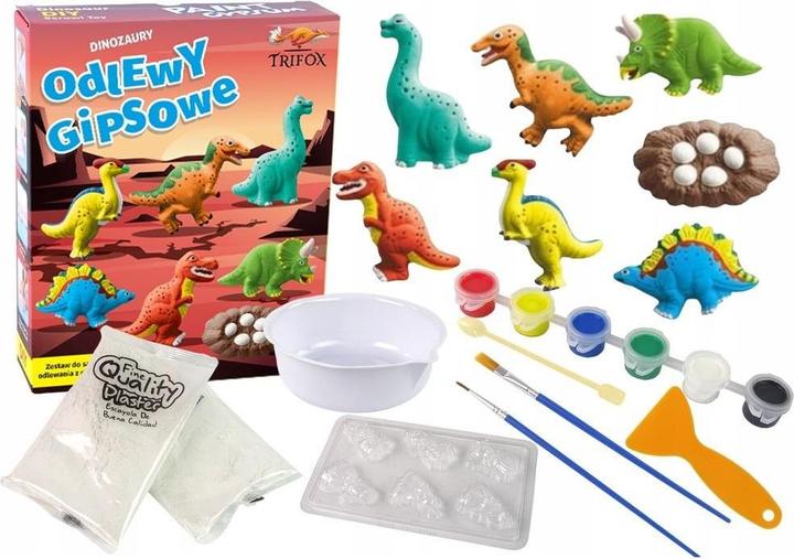 Produktbild Trifox Dinosaurier-Gipsabdruckset