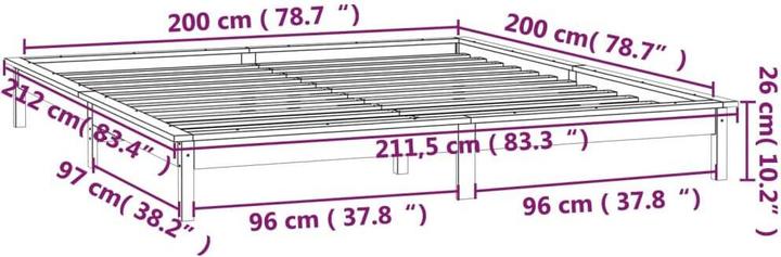 Produktbild VidaXL Rog (200 x 200 cm)