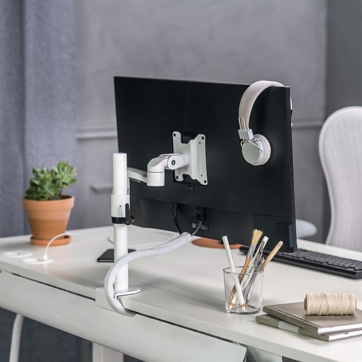 Image du produit Kondator Bras pour écran Oslo, Vit (Tables)
