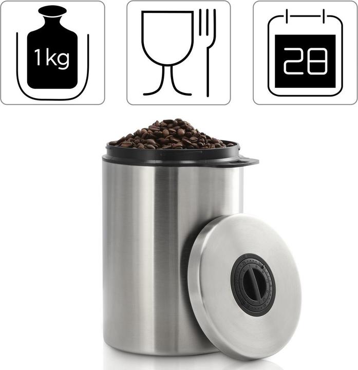 Produktbild Xavax Kaffee-/Teedose Edelstahldose für 1 kg Kaffeebohnen (1 l)