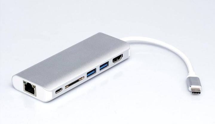 Produktbild Roline Docking Station USB Typ C - HDMI (USB-C, 3 Ports)