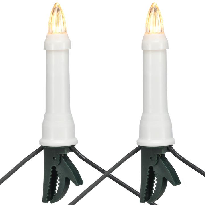 Actual product image Childhome LED Christmas tree candles fairy lights for indoor and outdoor use, 60 LED candles, set of 2 (13 m)