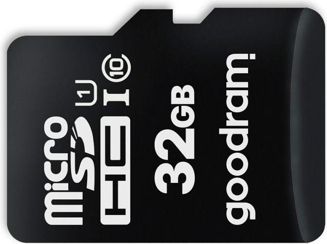 Image du produit Goodram 32GB microSD classe 10 UHS I (32 Go, microSDHC, U1, UHS-I)