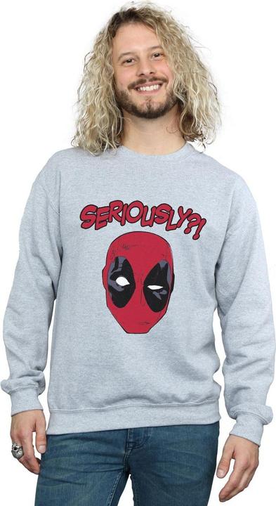 Image du produit - Sweat DEADPOOL SERIOUSLY - Homme (S)