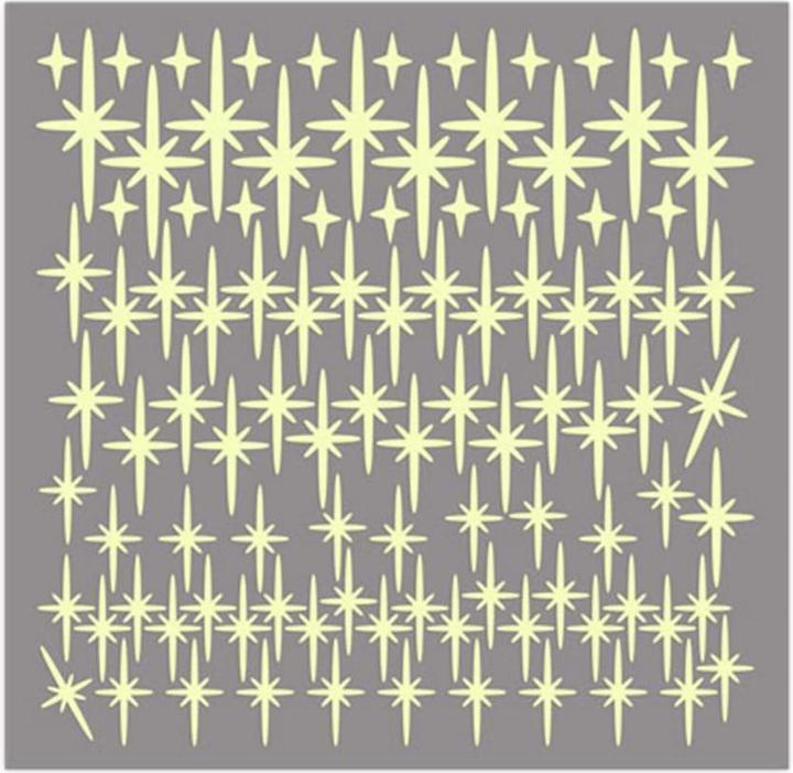Produktbild Trenddeko Leuchtsticker Romantischer Sternenhimmel (21 x 28 cm)