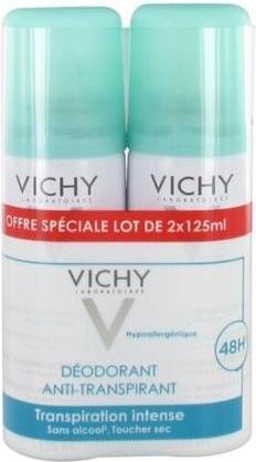 Produktbild Vichy 2er-Set Deodorants Anti-Transpirant 48H - 2 x 125 ml (Spray, 250 ml)