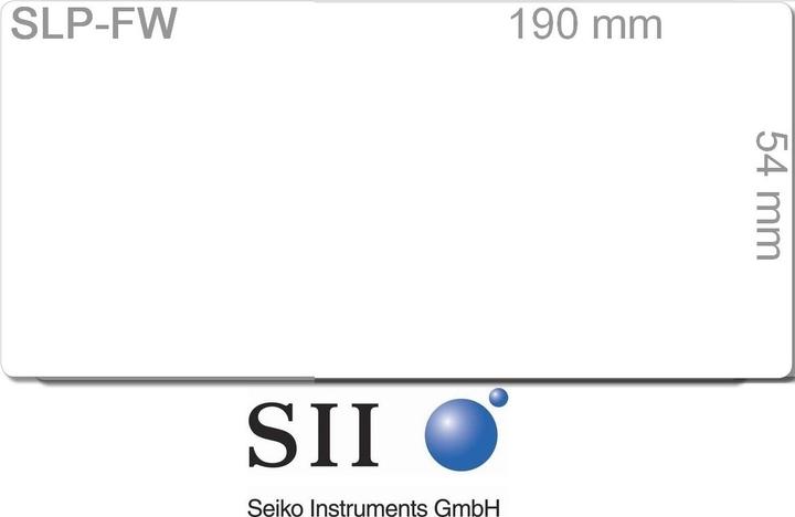Seiko SLP-FW Ordneretiketten breit, 1 Rolle à 110 Etiketten