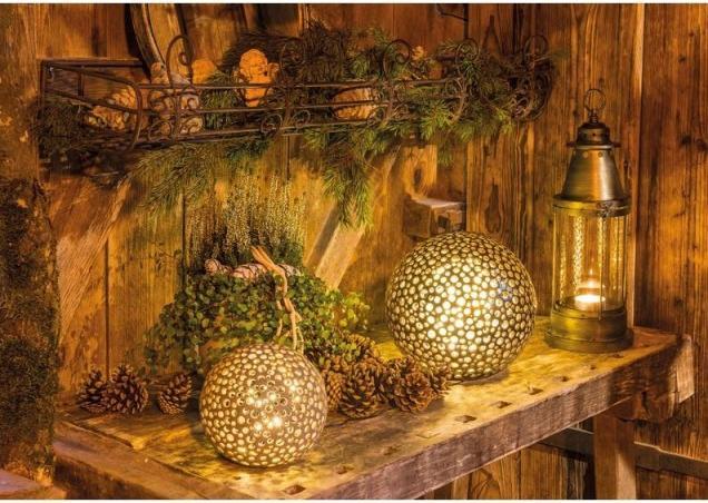 Produktbild Grusskarte Schlichte Weihnachtsdeko - Weihnachten - (1 Stk.)
