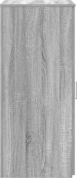 Actual product image VidaXL Storage cupboard Grey Sonoma 50x45x103.5 cm Wood-based cupboard