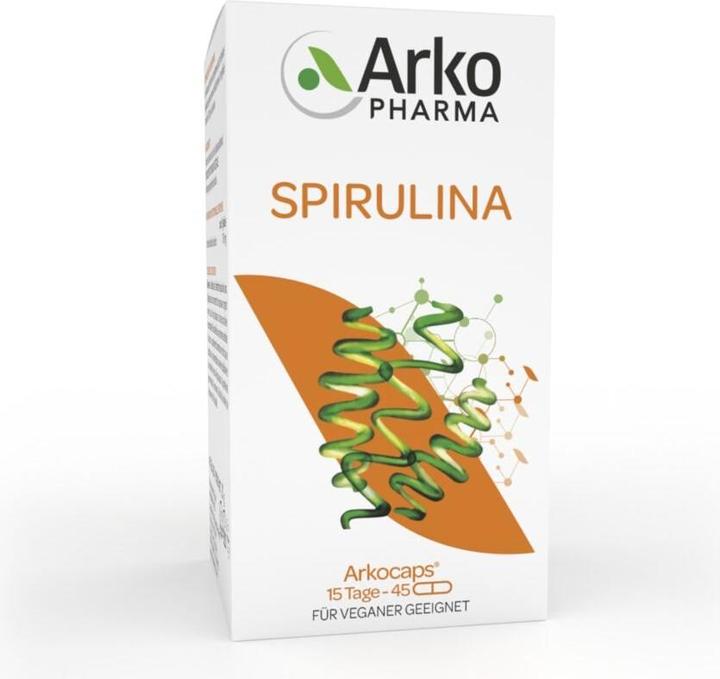 Immagine prodotto Arkopharma Capsula di spirulina (45 Pezzo/i, Merende, 45 g)