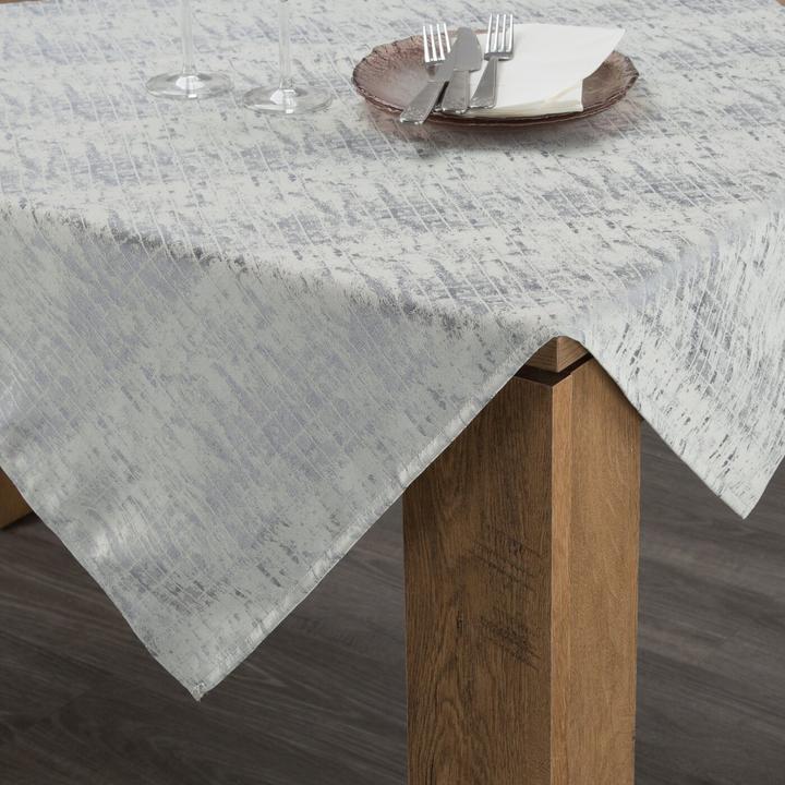 Image du produit Eurofirany Nappe jacquard ALINA avec motif de tissu discret et délicat, 140 x 180 cm (140 x 180 cm)