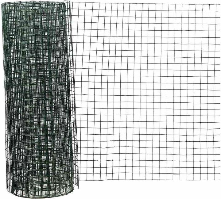 Siena Garden Drahtgitter 5 m, 1,10 mm stark, PVC, 1 Stück, grün, 371311