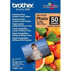 Actual product image Brother Premium Plus Glossy (260 g/m², 10 x 15 cm, 50 x)