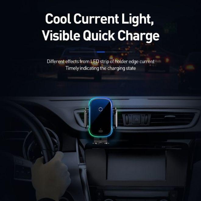 Actual product image Baseus Qi car holder