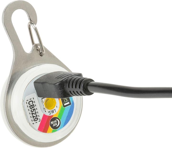 Actual product image Nite Ize SpotLit™ Rechargeable Carabiner Light