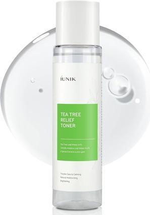 Immagine prodotto Konjac Sponge IUNIK Tea Tree Relief Toner kojący toner z ekstraktem z drzewa herbacianego 200ml (200 ml)