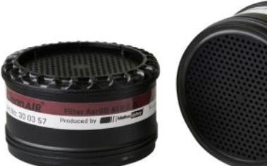 Actual product image Otto Schachner CleanAIR AerGO filter - Filter A1P3 R SL til CleanAir AerGO - pakke a 2stk (2 x)