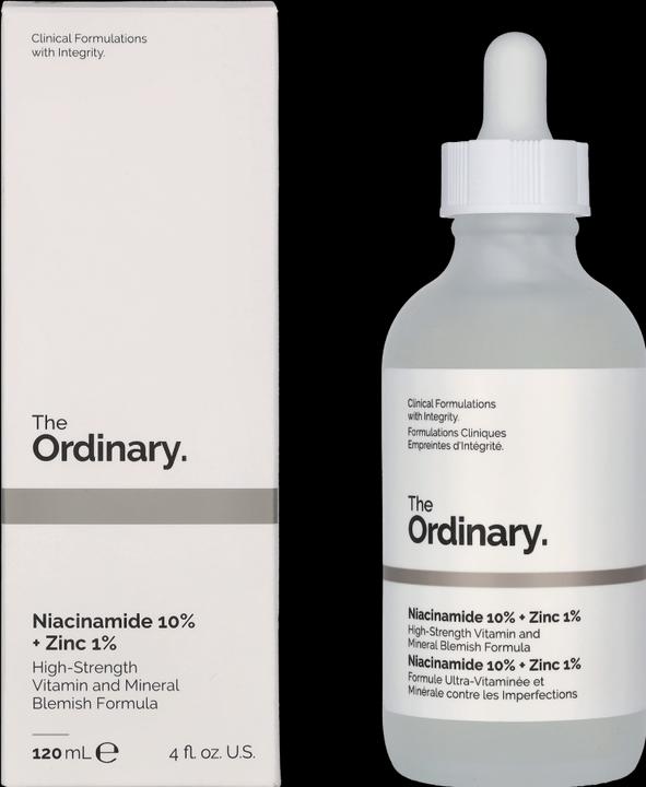 Actual product image The Ordinary Niacinamide 10% + Zinc 1% (120 ml)