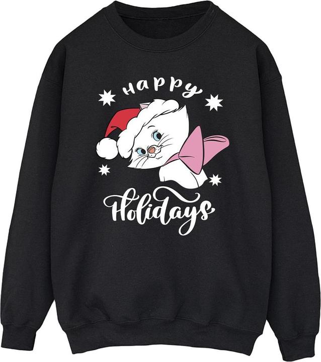Disney The Aristocats Happy Holidays Sweatshirt (L)