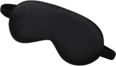 Ecarla Satin Sleeping Eye Mask Black (Schlafmaske)