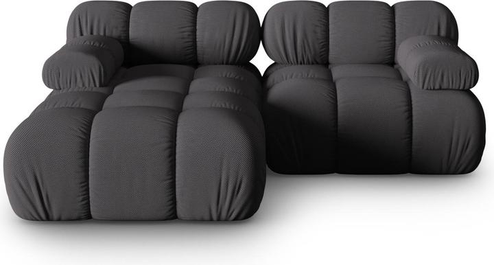 Actual product image Micadoni Modular Left Corner Sofa, "Bellis", 3 Seats, 188x155x70Made in Europe (Corner sofa)