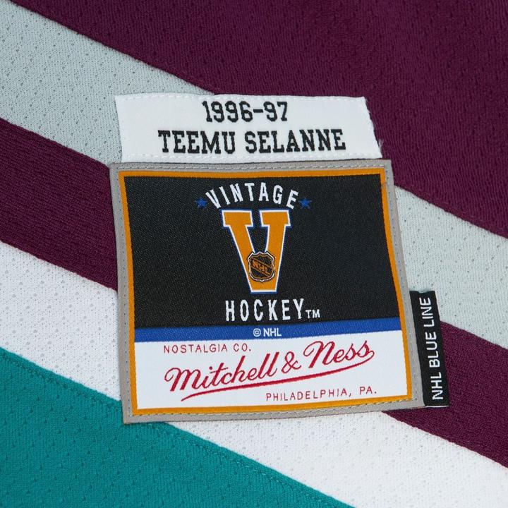 Produktbild Mitchell & Ness M&N Blue Line Teemu Selanne Anaheim Ducks 1996 Jersey - M (M)